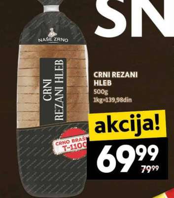 CRNI REZANI HLEB