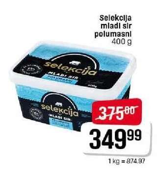 Selekcija mladi sir polumasni