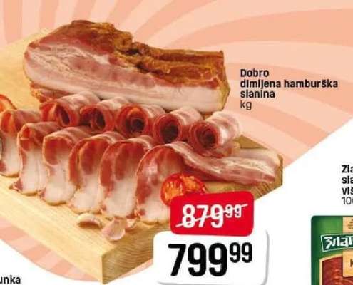 Dobro dimljena hamburška slanina