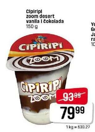 Cipiripi Zoom Desert Vanilla & Chocolate