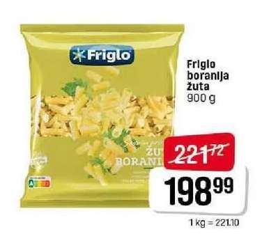 Friglo boranija žuta