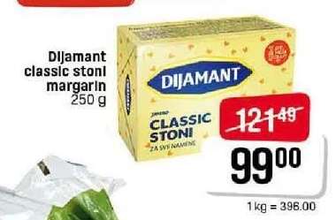DIjamant classic stoni margarin