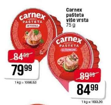 Carnex pašteta više vrsta