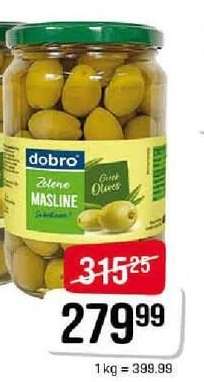 Dobro zelene masline