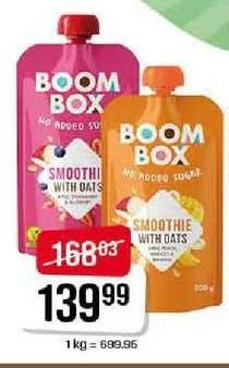 BOOM BOX Smoothie with Oats