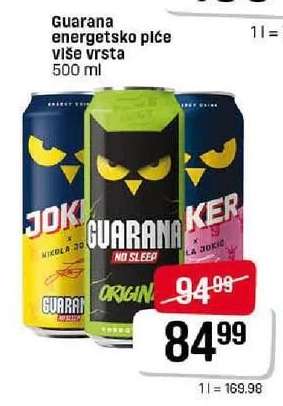 Guarana energetsko piće