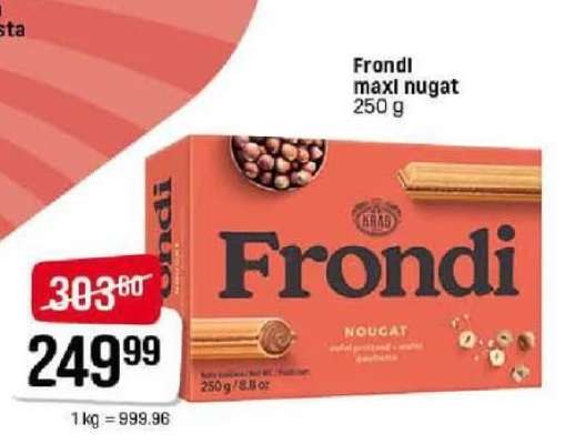 Frondi maxi nugat 250 g