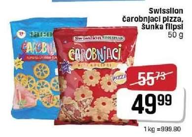 Swisslion čarobnjaci pizza, šunka flipsi