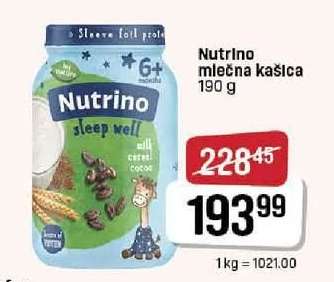 Nutrino mlečna kašica 190 g
