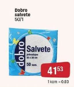 Dobro salvete