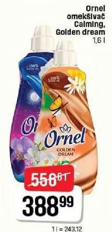 Ornel omekšivač Calming, Golden dream
