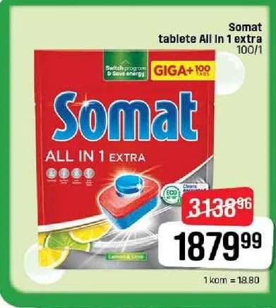 Somat Tablete All in 1 Extra