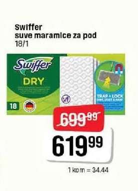 Swiffer suve maramice za pod 18/1
