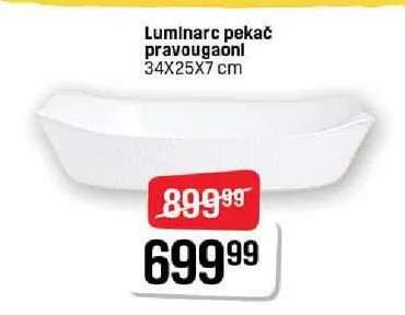 Luminarc pekač pravougaoni