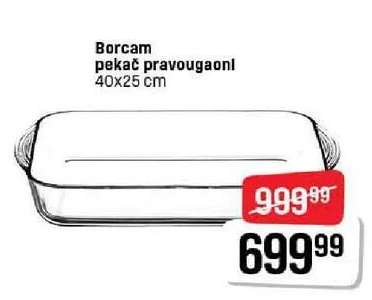 Borcam pekáč pravougaoni