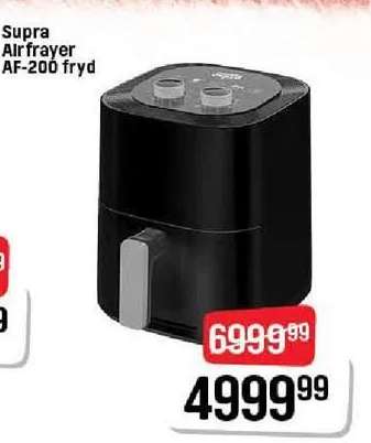 Supra Airfryer AF-200 fryd