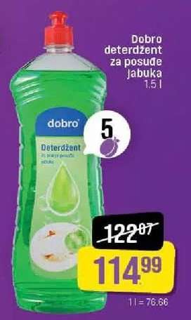 Dobro deterdžent za posuđe Jabuka