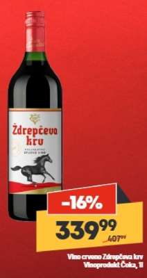 Vino crveno ždrepčeva krv