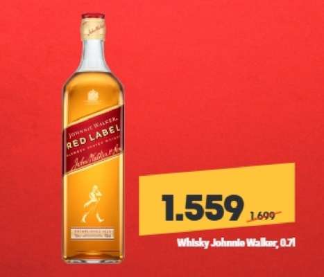 Whisky Johnnie Walker, 0,7l