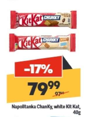 Napolitanka Chanky white Kit Kat 40g