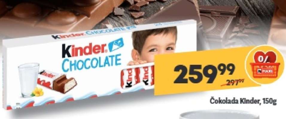 Čokolada Kinder 150g
