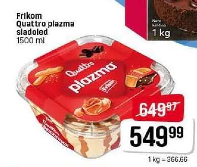 Frikom Quattro Plazma sladoled