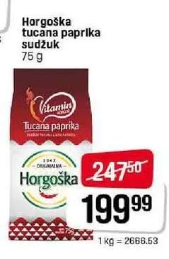 Horgoška tucana paprika sudžuk