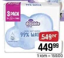 Double Care Baby Wet Wipes 3 Pack