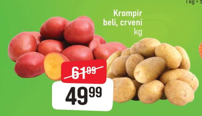 Krompir beli crveni