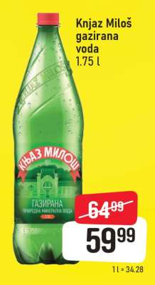 Knjaz Miloš Gazirana voda