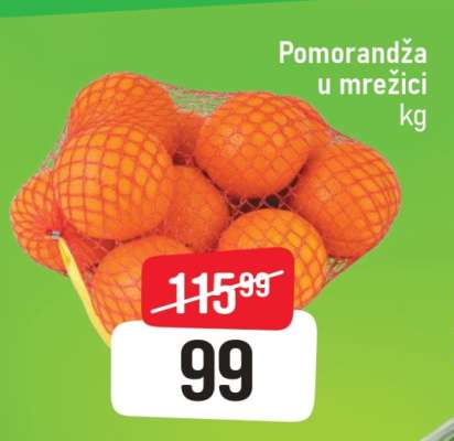 POMORANDŽA u mrežici