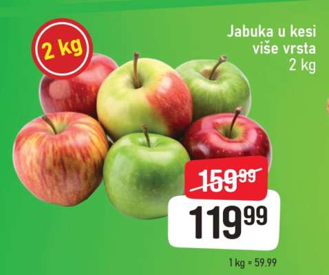 Jabuka u kesi više vrsta