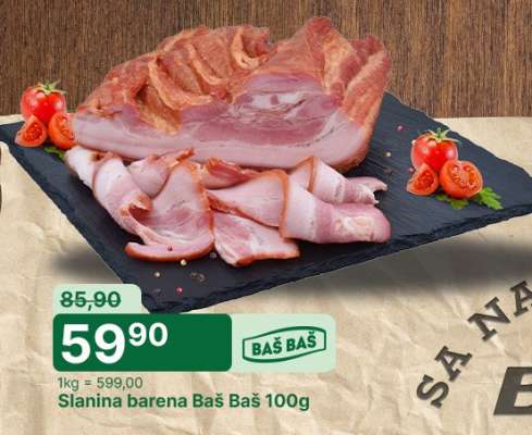 Slanina barena Baš Baš 100g
