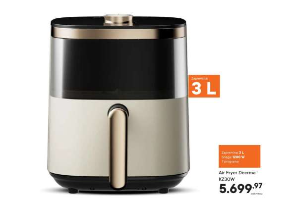 Air Fryer Deerma KZ30W