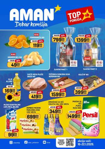 Aman katalog - 16.01.2026 - 22.01.2026.