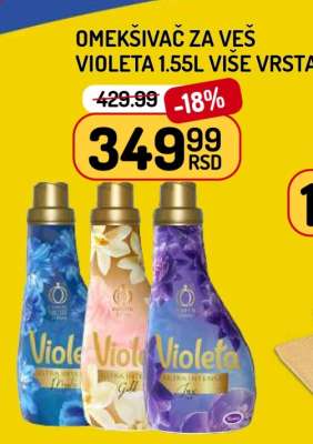 Omekšivač za veš Violeta 1.55l