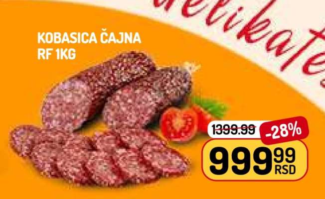 Kobasica Čajna RF 1kg