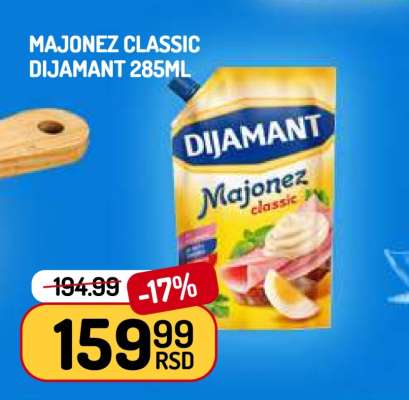 MAJONEZ CLASSIC DIJAMANT 285ml