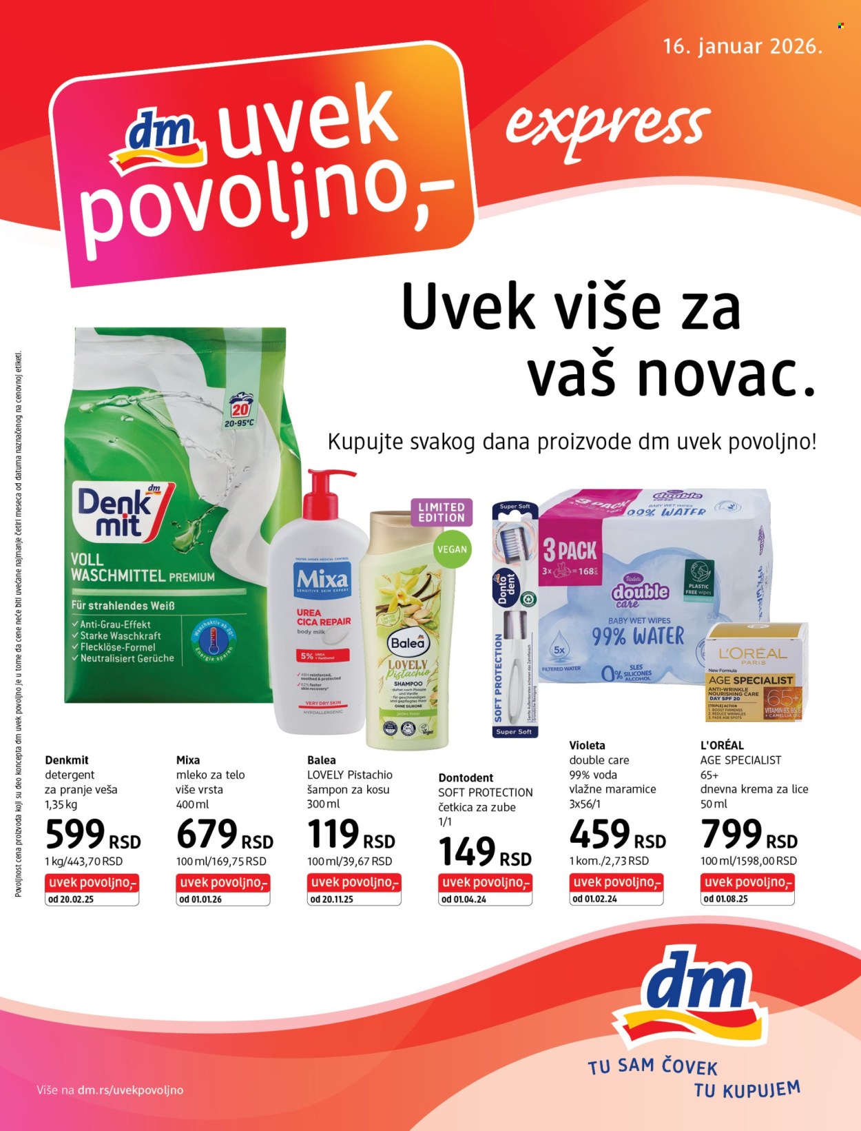 dm drogerie katalog. Stranica 1