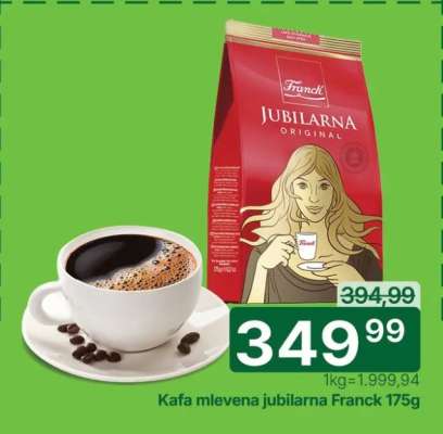 Kafa mlevena jubilarna Franck 175g