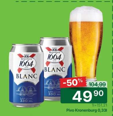 Pivo Kronenburg 0,33l