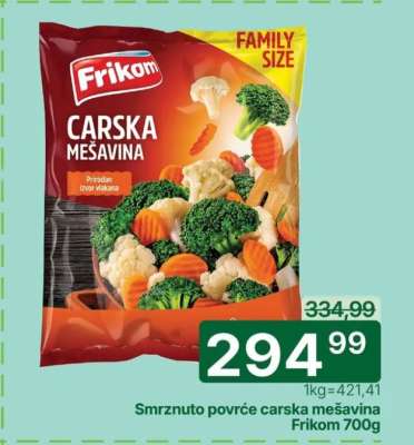 Smrznuto povrće carska mešavina Frikom 700g