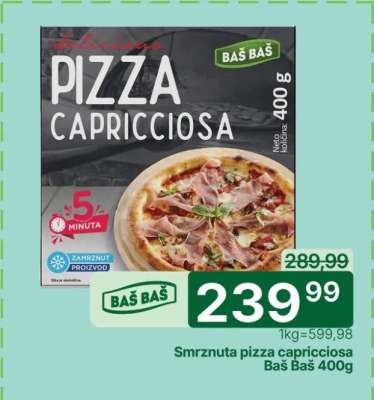 Smrznuta pizza capricciosa