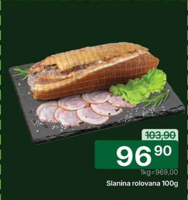 Slanina rolovana 100g