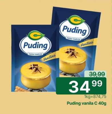 Puding vanila C 40g