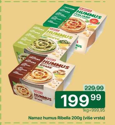 Namaz humus Ribella 200g