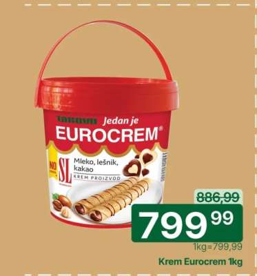 Krem Eurocrem 1kg