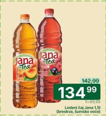 Ledeni čaj Jana 1,5l