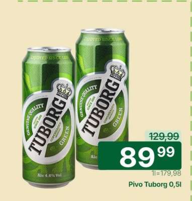 PIVO TUBORG 0,5l