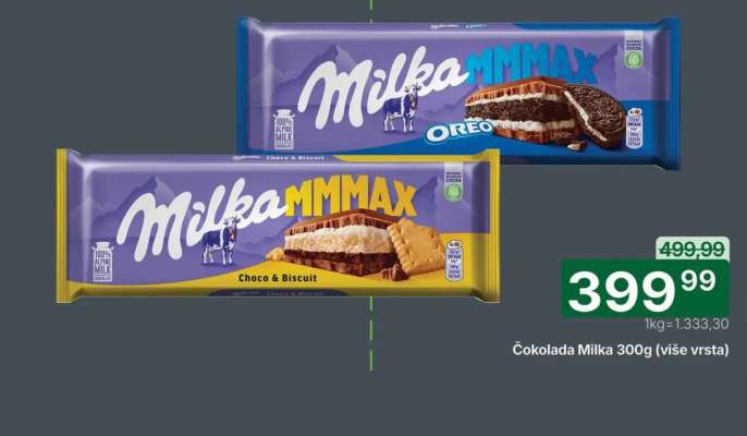 Čokolada Milka 300g (više vrsta)